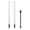 Une paire de baguettes lumineuses 15 couleurs Light Drumstick Light Up Drumsticks Jazz Drumstick Accessoires de batterie