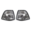 Une paire de clignotants avec remplacement de lentille blanche pour BMW E36 318i 328i M3