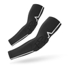 Une paire de manches de coude de Compression femmes hommes anti-dérapant coude soutien coudières protège-coudes pour basket-ball volley-ball footabll cyclisme course