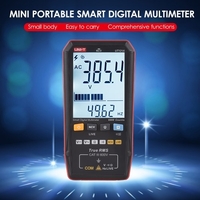 UNI-T UT121A Multimètre numérique intelligent Mini testeur universel portable Multimètre avec lampe de poche Voltmètre numérique LCD 3, 3 pouces