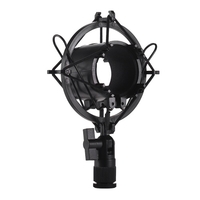 Univerdal Microphone à condensateur Mic Support de fixation de support en plastique
