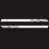 Universal Car Auto Racing Body Side Stripes Vinyle Modifié Stripe Decal Décoration
