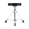 Universal Drum Throne Round Rembourré Siège Tabouret Tabouret Simple-contreventé Jambes En Acier Inoxydable