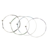 Universal Ensemble complet (EADG) Violon Cordes pour violon en acier de base de Plaie Nickel-argent avec boule de fin pour 4/4 Nickelé 3/4 1/2 1/4 Violins