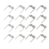 Universel 100 Pcs / Set Precut 0.6mm-0.8mm Precut agrafe plate agrafes plates pour outil de réparation d