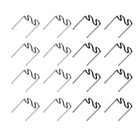 Universel 100 Pcs / Set Precut 0.6mm-0.8mm Precut agrafe plate agrafes plates pour outil de réparation d