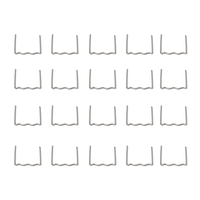 Universel 100 Pcs / Set Precut 0.6mm-0.8mm Precut agrafe plate agrafes plates pour outil de réparation d