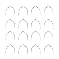 Universel 100 Pcs / Set Precut 0.6mm-0.8mm Precut agrafe plate agrafes plates pour outil de réparation d