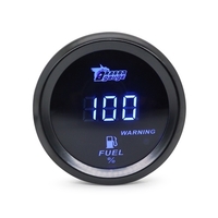 Universel 12V2pouce 52MM Affichage numérique 52MM Gaz de niveau de carburant 240-33 Ohms