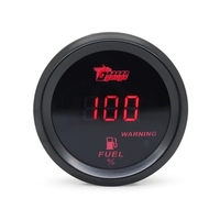Universel 12V2pouce 52MM Affichage numérique 52MM Gaz de niveau de carburant 240-33 Ohms