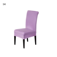 Universel Amovible Lavable Élastique Tissu Stretch Couverture De Couverture Housse 21 Couleurs Disponibles Maison Salle À Manger Hôtel De Mariage Banquet Décorations De Fête