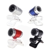USB 2, 0 50 mégapixels caméra HD webcam avec micro avec clip 360 degrés pour Skype bureau ordinateur PC portable Transparent