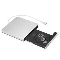 USB 3.0 Writer Ultra Slim Portable External CD-RW DVD-RW CD DVD ROM Lecteur Lecteur Graveur Burner pour iMac / MacBook / MacBook Air / Pro Laptop PC de bureau