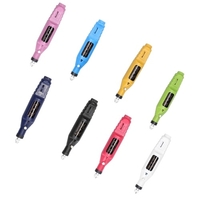 USB alimentations portable Mini meuleuse électrique ongles Gelatum outil de suppression manucure Machine vitesse réglable meulage Kit d