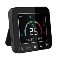 USB alimentations Tuya WiFi Intelligent température humidité contrôleur infrarouge maison salon chambre climatiseur Thermostat LCD écran d