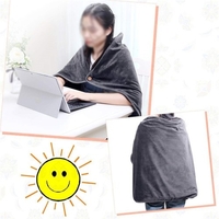 USB chauffage électrique châle détachable lavable couverture hiver genoux corps plus chaud bureau à domicile couverture chauffante