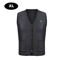 USB chauffage électrique gilet sans manches body warmer veste avec 3 températures réglables hommes et femmes vêtements chauffés pour le ski en plein air randonnée moto camping