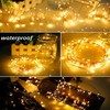 USB Cuivre Lampe Chaîne De Noël LED Lampe Décorative Cuivre Étoile Chaîne Lampe Lumière Chaîne 5 m 50 Lumières Quatre Couleurs En Option