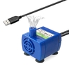 USB Pet Water Fountain Pump Replacement Low Noise Pump Motor with Auto Shut Off