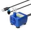 USB Pet Water Fountain Pump Replacement Low Noise Pump Motor with Auto Shut Off