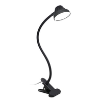 USB pince lampe de Table fil-commandé interrupteur 10-niveau gradation universel tuyau Protection des yeux liseuse étude lumière