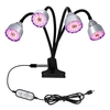 USB plante grandir lumière 26 LED s spectre complet réglable pince de bureau lampe de croissance pour les plantes d