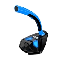 USB Plug Powered FROID COOL and Play réglable Desktop Microphone Mic Stand avec Foam Cover LED Light pour ordinateur PC portable Mac en ligne Bavarder Gaming Enregistrement
