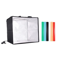USB Portable Photo Studio Light Tent LED Lighting Photography Shooting Tent Small Soft Light Photo Box Photographic Equipment