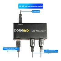 USB vers MIDI hôte guitare effecteur synthétiseur MIDI générateur MIDI dispositifs d
