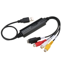 USB Video Audio Capture Grabber Recorder Carte adaptateur pour MAC OS 10.4 - 10.12 Caméscope VHS Tape VCR DVD TV Box
