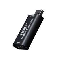 USB2.0 Multimedia Interface Video Audio Capture Card Dongle Game Streaming Live Stream Broadcast with Microphone