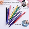 Usine directe écriture stylo capacitif double usage stylet balle téléphone intelligent universel écriture manuscrite capacitif écran tactile stylo or