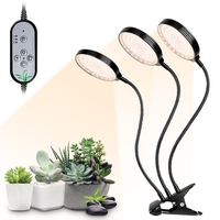 Usine USB élèvent la lumière 78 LED lumière du soleil spectre complet lampe de croissance à pince de bureau réglable pour plantes d