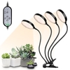Usine USB élèvent la lumière 78 LED lumière du soleil spectre complet lampe de croissance à pince de bureau réglable pour plantes d