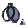 UURIG R-82 82mm Système de filtre rapide Objectif de la caméra Filtre ND Anneau adaptateur métallique