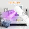 UVC Lampe de poche UVC portable Mini lampe ultraviolette Portable Light Wand pour téléphone Bouton de porte Bébé Produit"idien Nécessaires Pet House