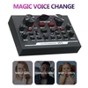 V8II carte son en direct BT accompagnement mélangeur Audio avec effets sonores diffusion enregistrement réseau chant sur téléphones ordinateur portable