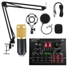 V8X Pro Live Sound Card 15 Effets sonores Microphone Set Équipements d