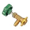 Valve de perçage pour bidon de réfrigérant Valve de charge de climatisation de voiture Valve ouverte de réfrigérateur pour la plupart des petites canettes de réfrigérant (interface de sortie d
