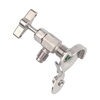 Valve de perçage pour bidon de réfrigérant Valve de charge de climatisation de voiture Valve ouverte de réfrigérateur pour la plupart des petites canettes de réfrigérant (interface de sortie d