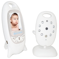 VB601 Moniteur de sommeil vidéo et audio sans fil pour bébé,  batterie rechargeable,  caméra de nounou,  affichage 2 pouces,  mini dispositif de surveillance pour bébé