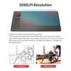VEIKK A15Pro Tablette de dessin numérique 10x6 pouces Tablette graphique pour zone active 5080LPI Résolution Type-C avec stylet passif sans charge Gris