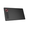 VEIKK A15Pro Tablette de dessin numérique 10x6 pouces Tablette graphique pour zone active 5080LPI Résolution Type-C avec stylet passif sans charge Rouge