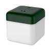 Veilleuse à rabat en forme de cube rechargeable Lampe de nuit 2 luminosité décorative à côté de la lampe USB rechargeable 3000 K Blanc chaud Lampe de chevet pour bébé chambre d
