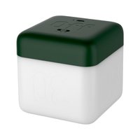 Veilleuse à rabat en forme de cube rechargeable Lampe de nuit 2 luminosité décorative à côté de la lampe USB rechargeable 3000 K Blanc chaud Lampe de chevet pour bébé chambre d