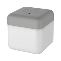 Veilleuse à rabat en forme de cube rechargeable Lampe de nuit 2 luminosité décorative à côté de la lampe USB rechargeable 3000 K Blanc chaud Lampe de chevet pour bébé chambre d