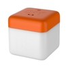 Veilleuse à rabat en forme de cube rechargeable Lampe de nuit 2 luminosité décorative à côté de la lampe USB rechargeable 3000 K Blanc chaud Lampe de chevet pour bébé chambre d