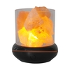 Veilleuse en pierre de sel cristal 7 couleurs LED lampe en cristal de roche