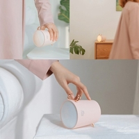 Veilleuse Led Lampe de Musique Lecteur de Musique Haut-Parleur BT Rechargeable