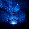 Veilleuse LED Télécommande Rotation Ciel Nuit USB Lampe de Table